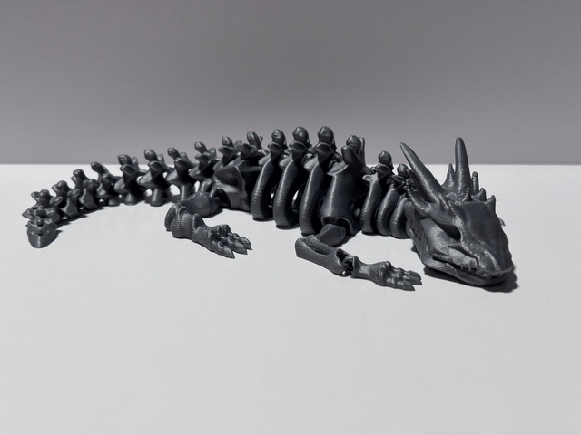 Figurine Articulée Dragon Squelette 02